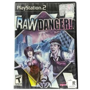Raw Danger (Sony PlayStation 2 PS2, 2007) No Manual Tested Rare Game